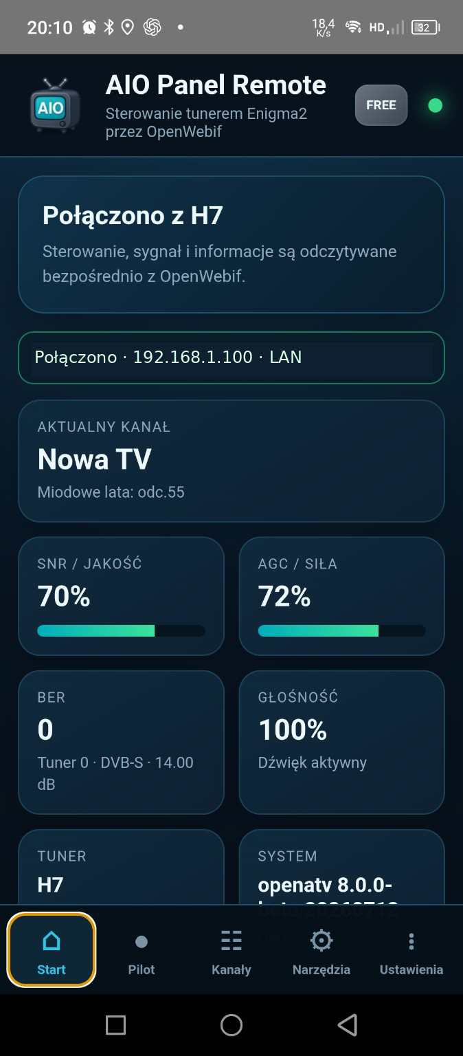 AIO Panel Remote 1.4.6