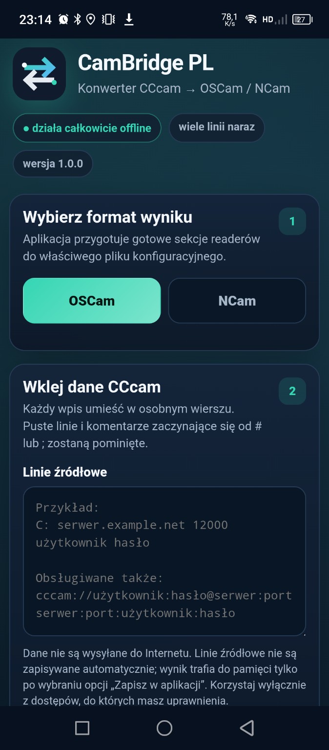 CamBridge PL Android 1.0.0